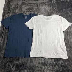 x2 UNIPRO TREK men's Cotton-Blend Jersey‎ Undershirts Short Sleeve size Large